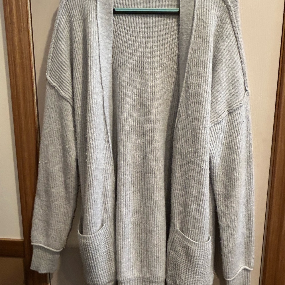 Maurices Light Gray Women's Cardigan